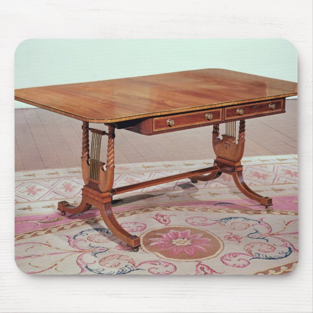 Alfombrilla De Ratón Tabla del sofá con las piernas de la arpa de (Frente)