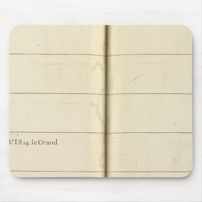 Alfombrilla De Ratón Tabla genealógica, Francia 2 (Frente)