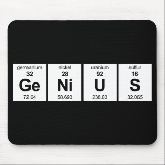 Alfombrilla De Ratón Tabla periódica de GeNiUS
