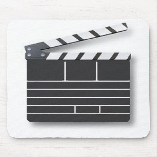 Alfombrilla De Ratón tablero de clip de la película (Frente)