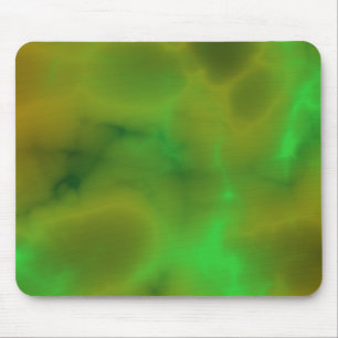 Alfombrilla De Ratón tablilla de mármol verde abstracto