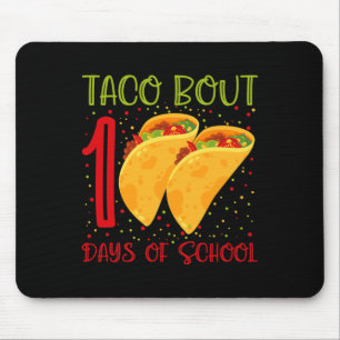 Alfombrilla De Ratón Taco 100 Días De Escuela 100 Días De Escuela Fu