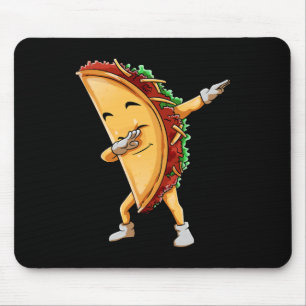 Alfombrilla De Ratón Taco Dabbing Cinco De Mayo Divertido Niños Mexican