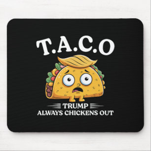 Alfombrilla De Ratón Taco Divertido Trump Siempre se Rinde Camiseta Tru