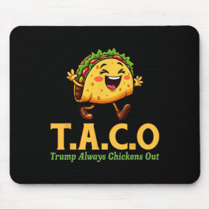 Alfombrilla De Ratón Taco Divertido Trump Trump Siempre se Rinde 11 