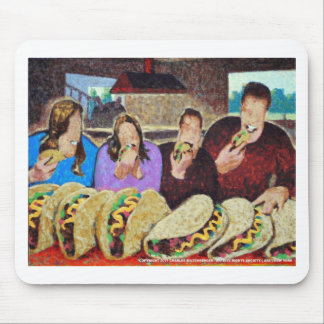 Alfombrilla De Ratón Taco martes del zombi
