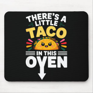 Alfombrilla De Ratón Taco mexicano pequeño en este cinco de mayo del ho
