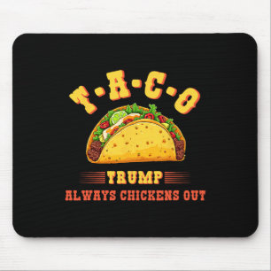 Alfombrilla De Ratón Taco Trump Siempre se Rajó Divertido T.a