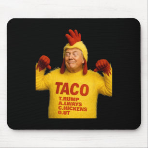 Alfombrilla De Ratón Taco Trump Trump Siempre se Acobarda 