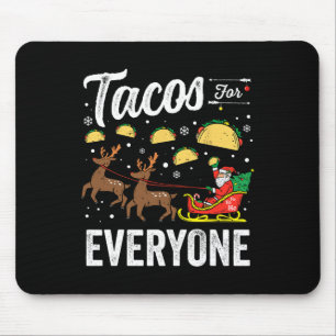 Alfombrilla De Ratón Tacos Para Todos Los Navidades Taco Funny Xmas San