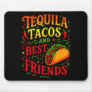 Alfombrilla De Ratón Tacos y amigos - cinco mayo diversión