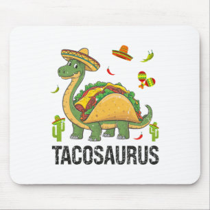 Alfombrilla De Ratón Tacosauro Dinosaurio Taco T Rex Funny Cinco De May