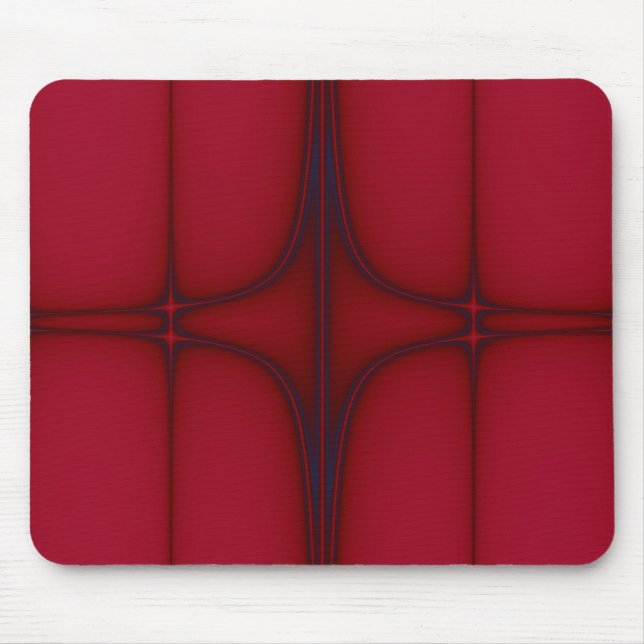 Alfombrilla De Ratón Tacto de Mousepad rojo (Frente)