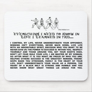 ALFOMBRILLA DE RATÓN TAEKWONDO