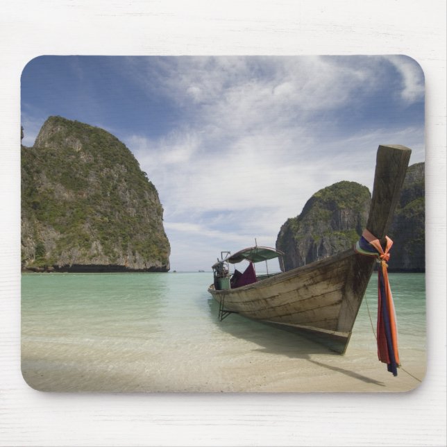 Alfombrilla De Ratón Tailandia, Isla Phi Phi Lay, Bahía Maya. (Frente)