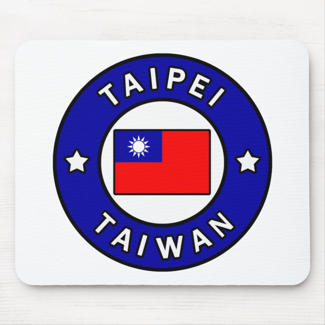 Alfombrilla De Ratón Taipei Taiwán (Frente)