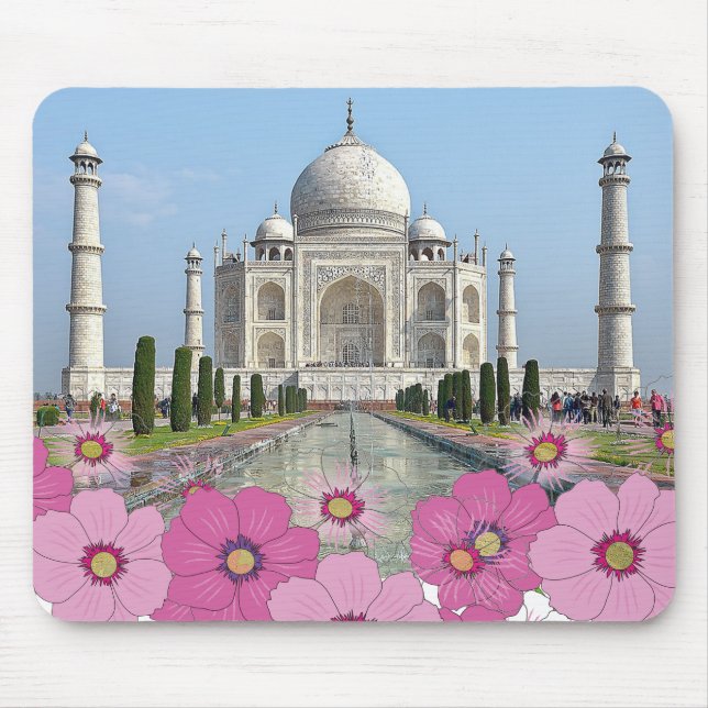 Alfombrilla De Ratón Taj Mahal (Frente)