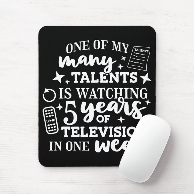 Alfombrilla De Ratón Talento- Mousepad (Con ratón)