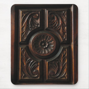 Alfombrilla De Ratón Talla de madera