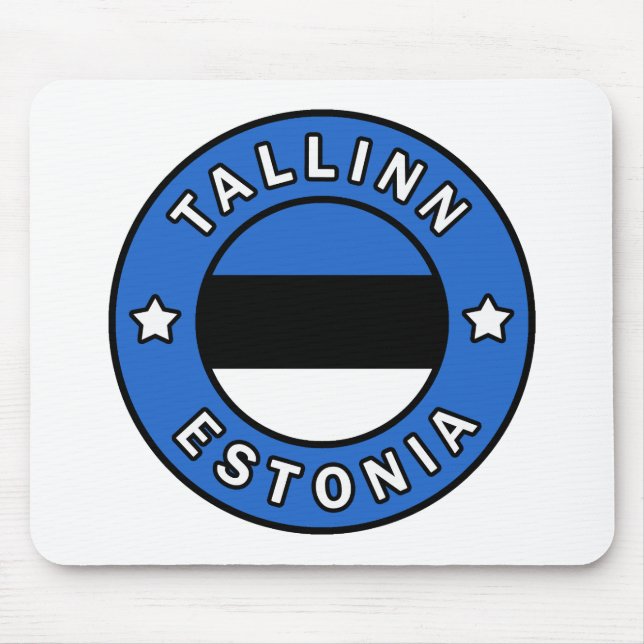 Alfombrilla De Ratón Tallín Estonia (Frente)