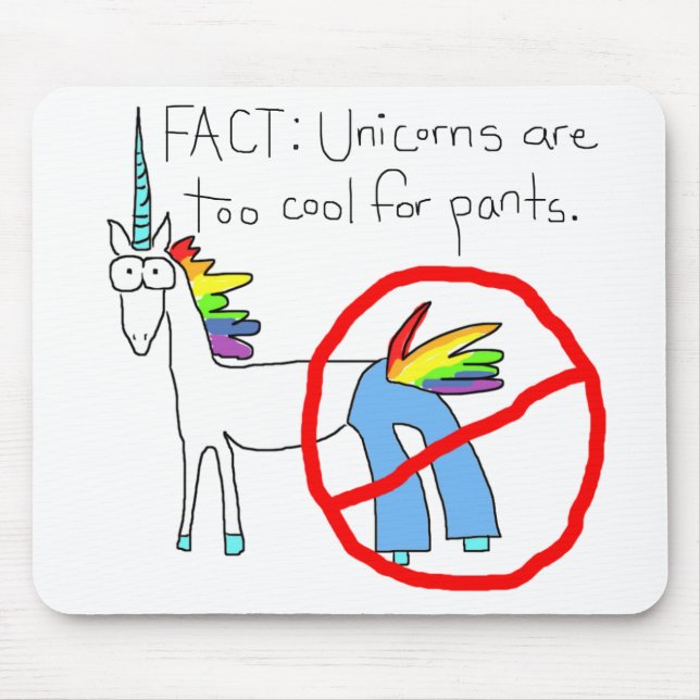 Alfombrilla De Ratón También Guay para los pantalones (Frente)