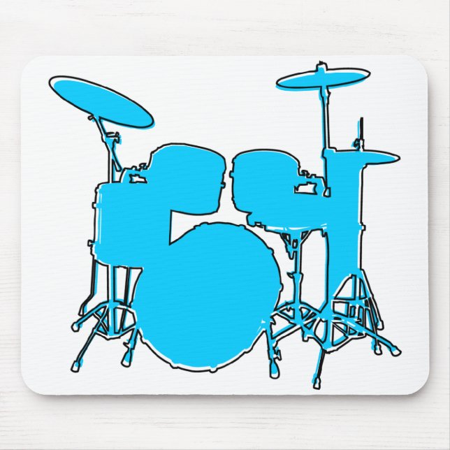 Alfombrilla De Ratón tambores odd-Rex (Frente)