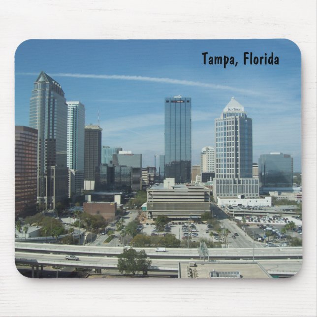 Alfombrilla De Ratón Tampa, la Florida Mousepad (Frente)