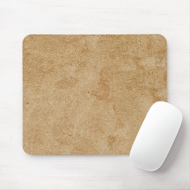Alfombrilla De Ratón Tan Chamois Faux Leather (Con ratón)