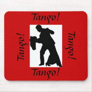 Alfombrilla De Ratón ¡Tango! Baile de salón de baile Pareja Mousepad - 