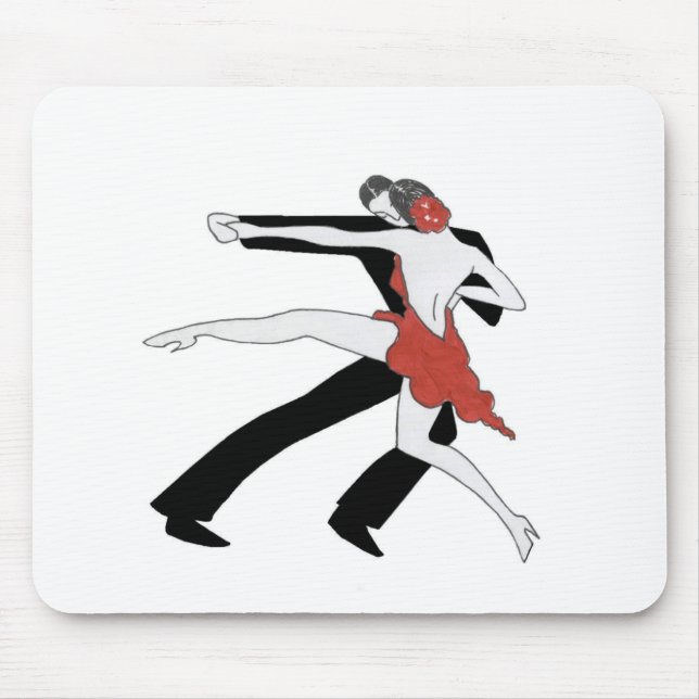 Alfombrilla De Ratón Tango de los años 20 (Frente)