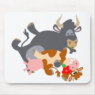 Alfombrilla De Ratón ¡Tango! (toro personalizado y vaca)