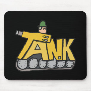 Alfombrilla De Ratón Tanque de batalla