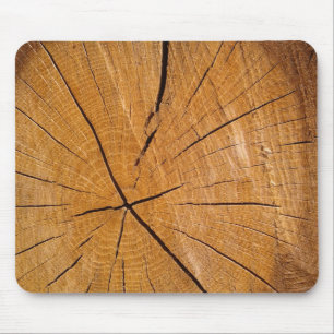 Alfombrilla De Ratón Tapa de madera rústica cubierta de madera