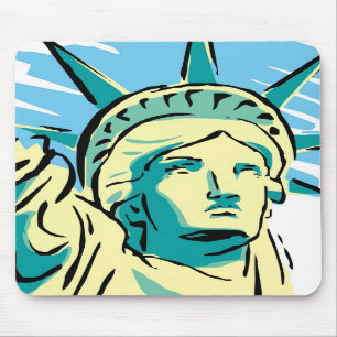 Alfombrilla De Ratón Tapete para ratón - Estatua de la Libertad - M1