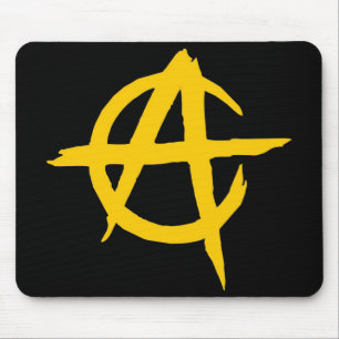Alfombrilla De Ratón Tapete para Ratón Logo Ancap Libertario - M1