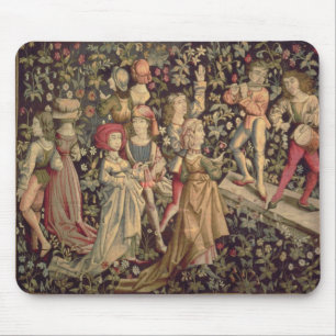 Alfombrilla De Ratón Tapicería que representa bailarines y a músicos