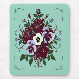 Alfombrilla De Ratón Tapis de Souris Botanique – Bouquet de Violettes