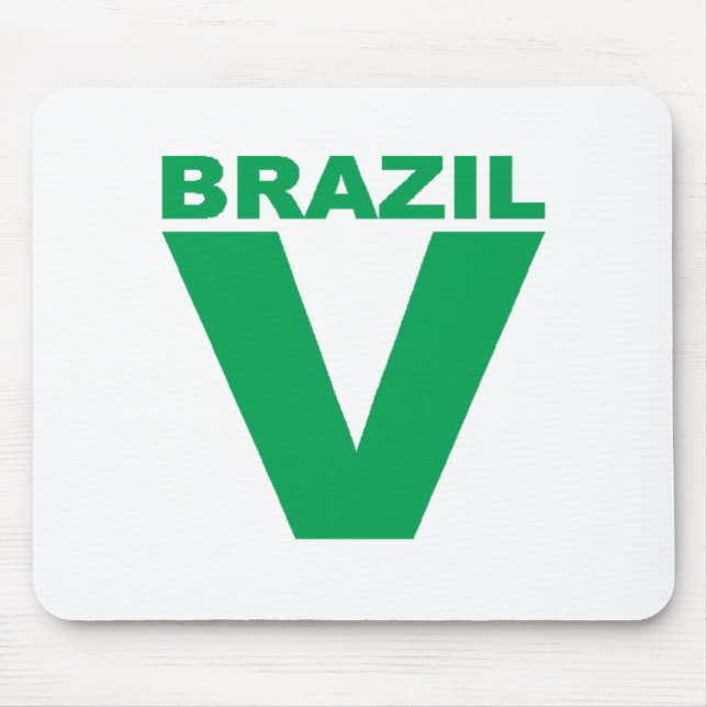 Alfombrilla De Ratón Tapis de souris  BRAZIL  VICTORY (Frente)
