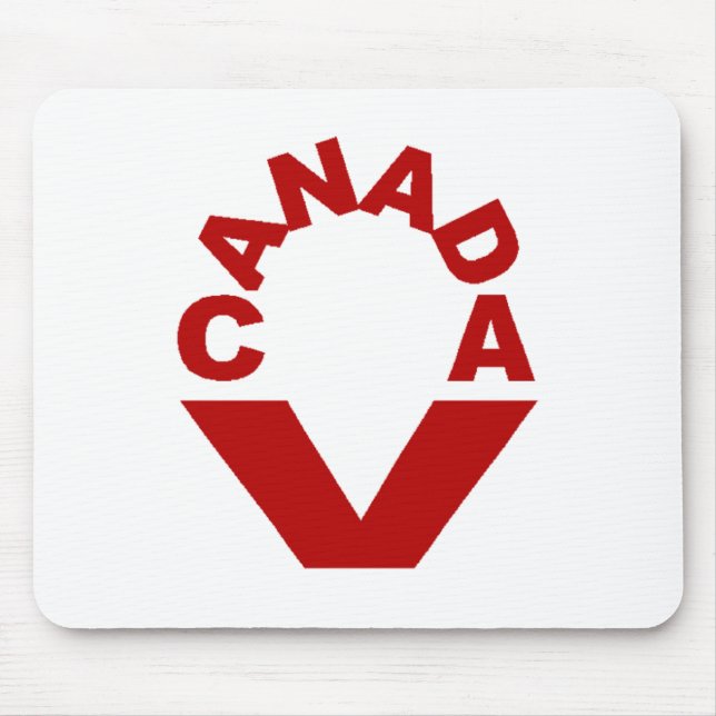 Alfombrilla De Ratón Tapis de souris   CANADA  VICTOIRE (Frente)