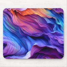 Tapis de souris couleur vibrantes