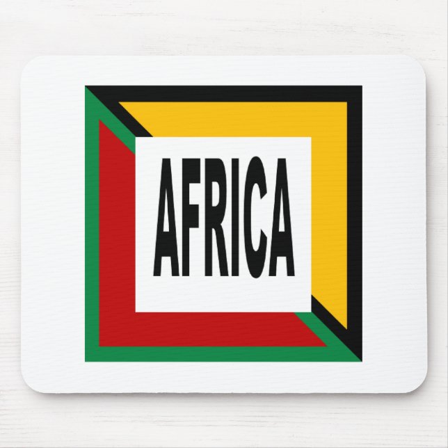 Alfombrilla De Ratón Tapis de souris  DESIGN  AFRICA (Frente)
