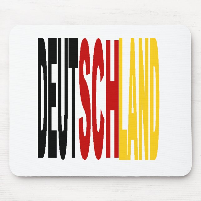 Alfombrilla De Ratón Tapis de souris   DEUTSCHLAND (Frente)