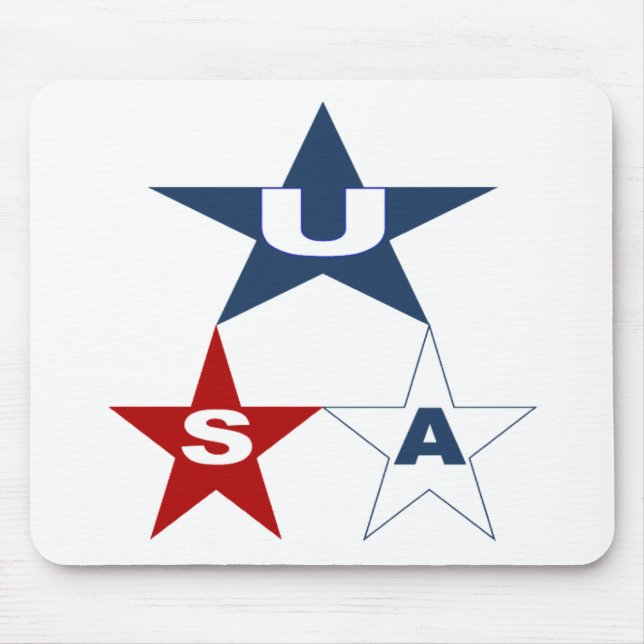 Alfombrilla De Ratón Tapis de souris  Pattern  USA (Frente)