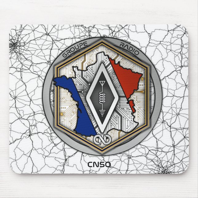 ALFOMBRILLA DE RATÓN TAPIS DE SOURIS RADIO 2025 (Frente)