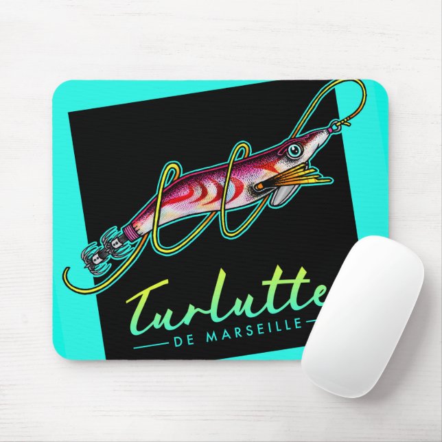Alfombrilla De Ratón Tapis de souris Turlutte de Marseille (Con ratón)