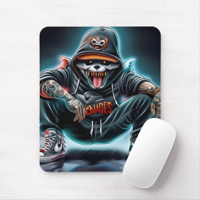 Alfombrilla De Ratón Tapis Sourie Série 1 Rap (Con ratón)