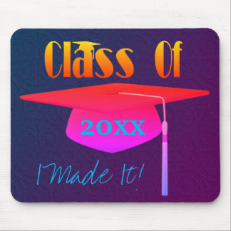 Alfombrilla De Ratón Tapón De Graduación Y Tassel Lo Hice Cuto