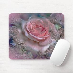ALFOMBRILLA DE RATÓN TAPÓN DE RATÓN DE ROSA ROSA ROSA ROSA