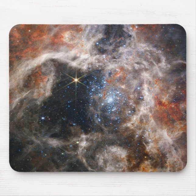 Alfombrilla De Ratón Tarantula Nebula Imagen de JWST (Frente)