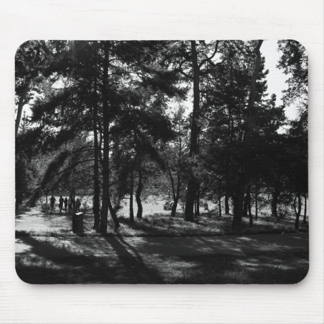 Alfombrilla De Ratón Tarde en el Parque (Frente)